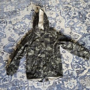 Camouflage Hooded Jacket